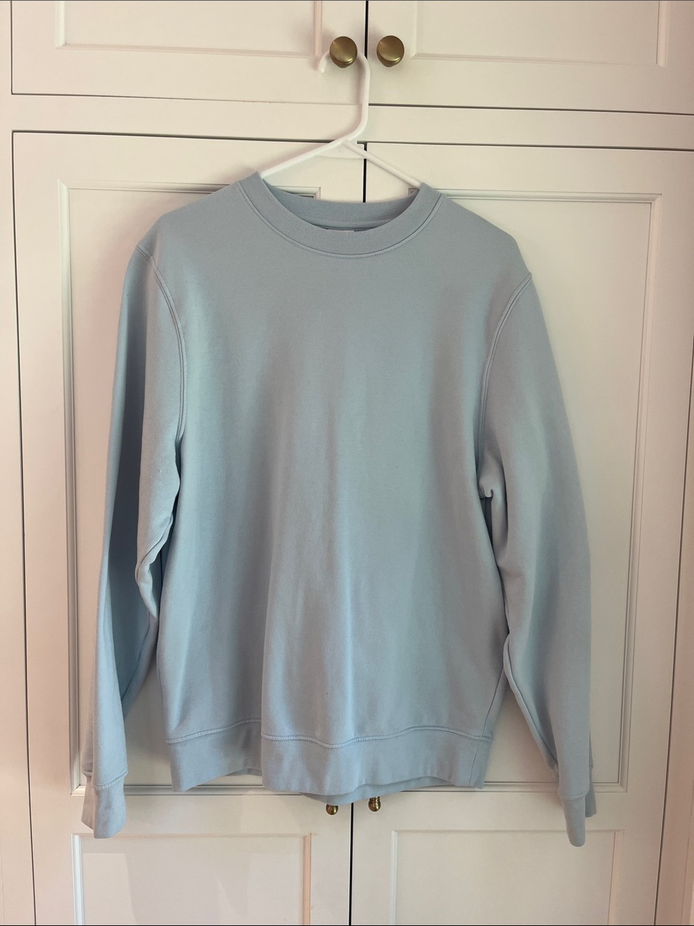 Women’s Light Blue Crewneck Sweatshirt